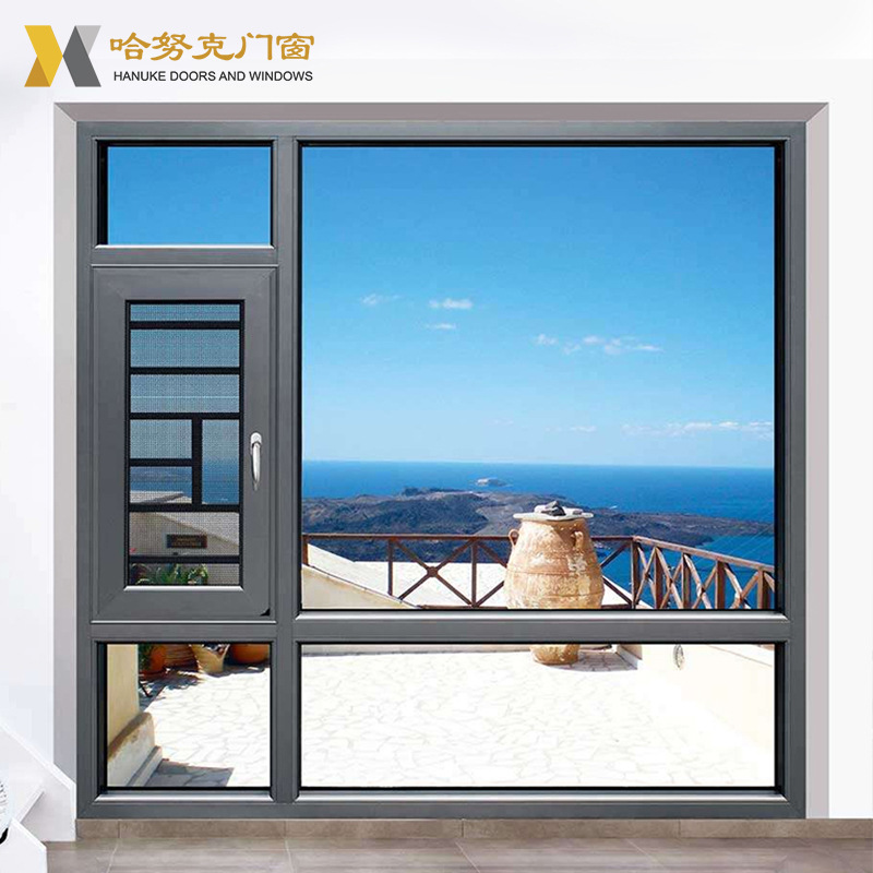 有限公司2年元尚品牌相似厂家生产铝合金窗户断桥铝钢化玻璃平开窗