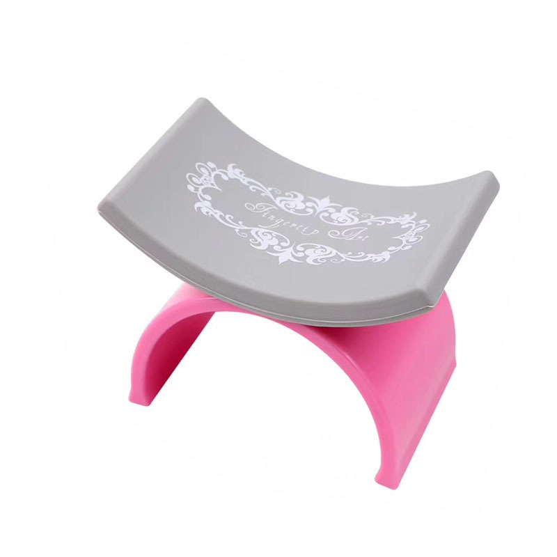 New Nail Beauty Silicone Hand Pillow Wholesale Manicure Wrist Hand Pillow U-Shaped Hand Pillow Portable Manicure Implement Removable and Washable