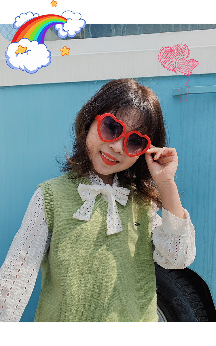 儿童眼镜时尚潮宝宝墨镜女可爱卡通女童太阳镜男童眼睛批发小女孩