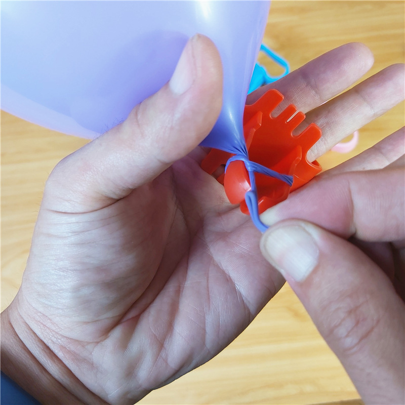 乳胶气球打结器 绑气球工具品 婚礼生日派对装饰布置气球打结神器
