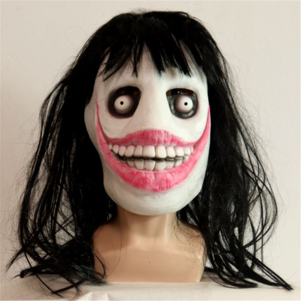 杰夫杀手面具美国都市传说头套jeff the killer mask恐怖邪恶面具