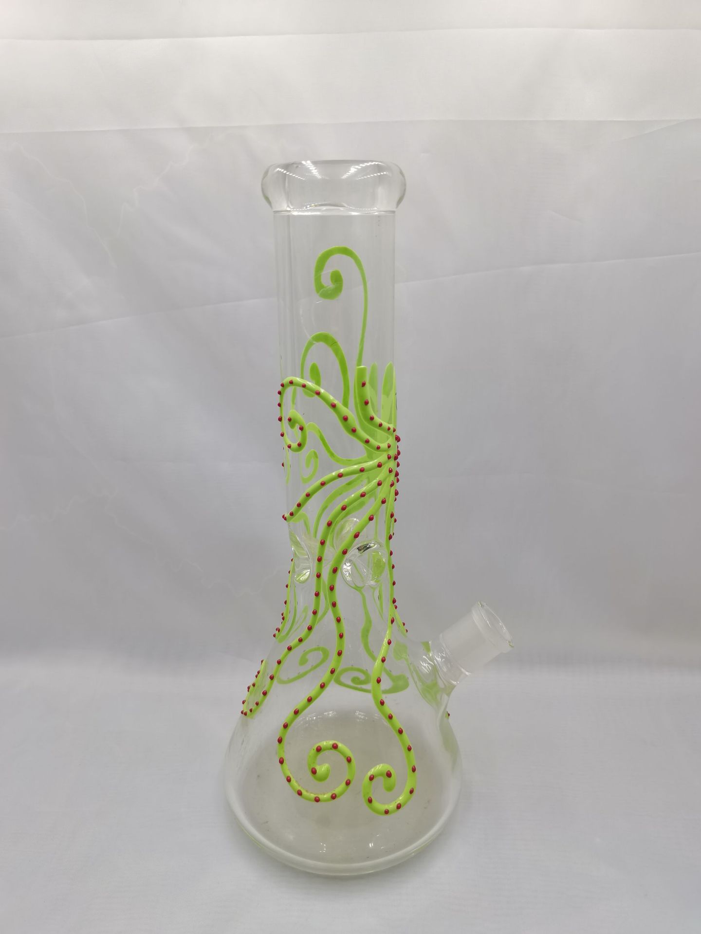 厂家直供高硼硅玻璃烟具制品工艺烟枪定制简约透明玻璃水烟壶烟斗