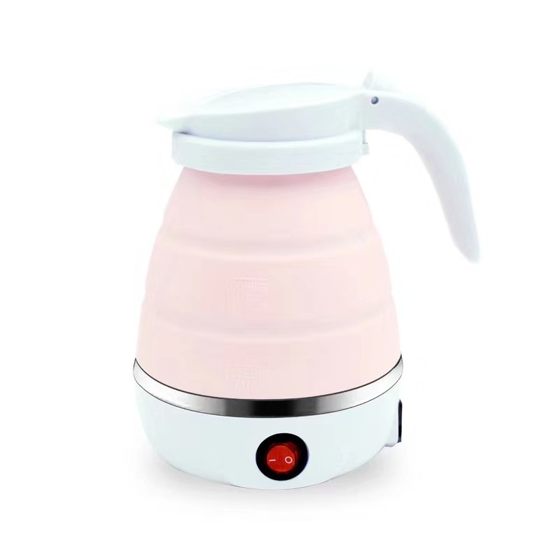 Mini Folding Kettle Silicone Electric Kettle Portable Small Outdoor Travel Kettle Retractable Electric Kettle