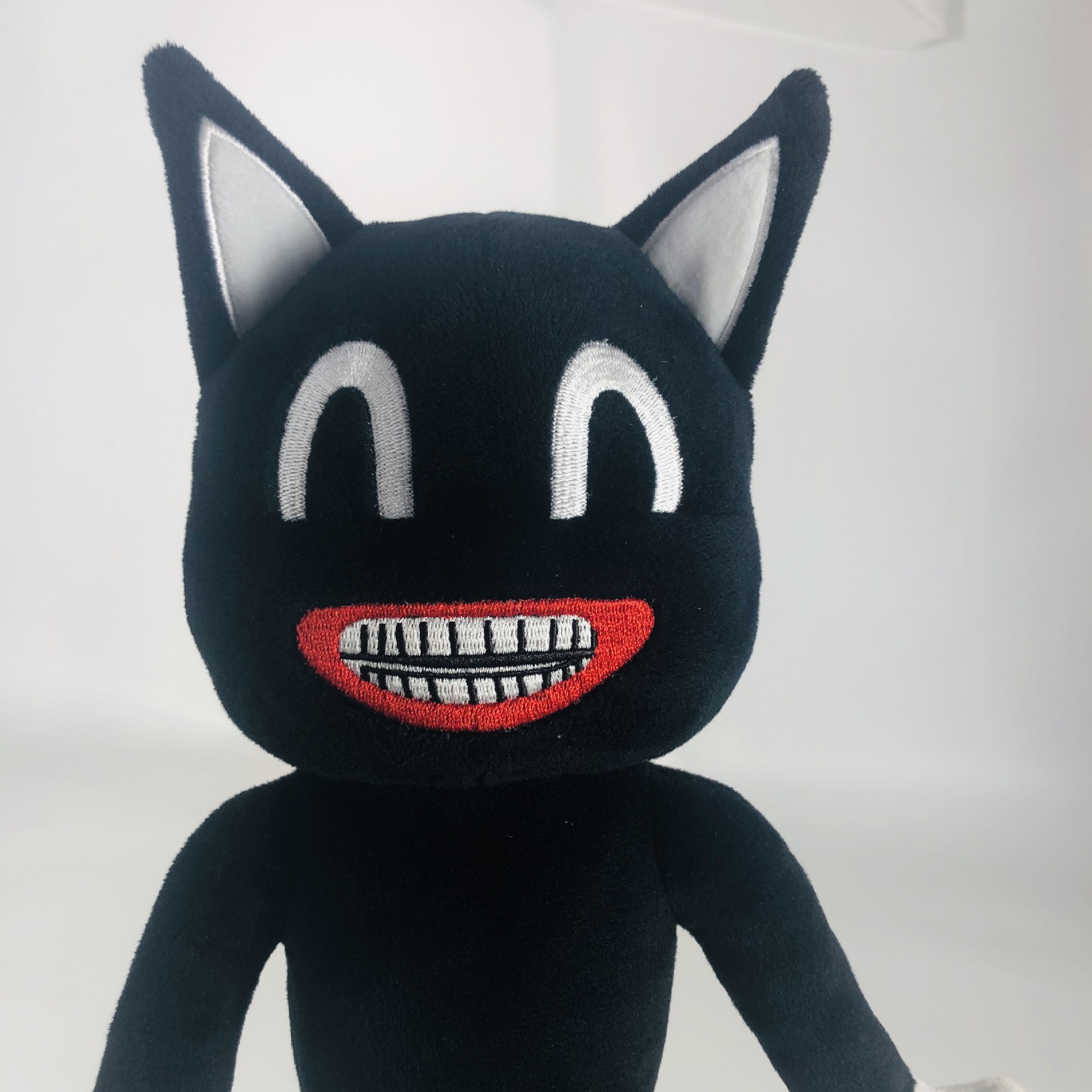 跨境爆款siren head 警笛头毛绒玩具黑猫玩偶公仔圣诞礼物批发