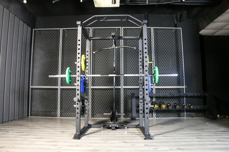 亿迈家用健身框式龙门架多功能健身房专用深蹲架商用健身器械厂家