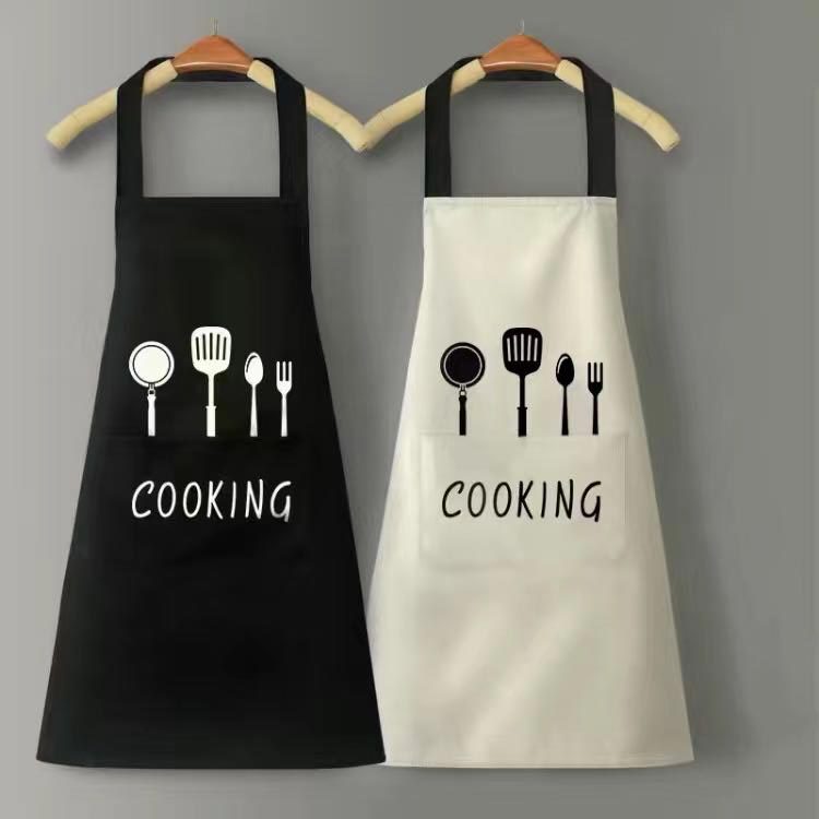 Manufacturer Apron Customized Overclothes Cooking Home Kitchen Waterproof Oil-Proof Customized Gift Apron Coverall Overclothes Printed Logo