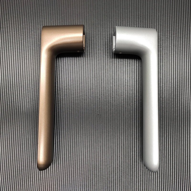 杰森五金无底座执手 内开内倒窗把手 平开窗铝合金无底座把手