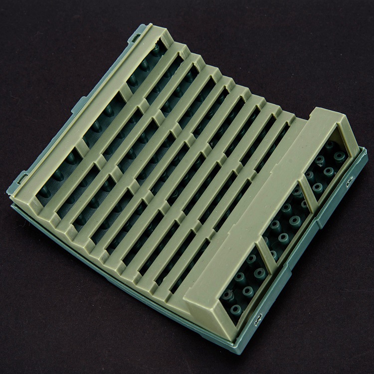 牙科142孔抽屉式弧形车针盒消毒盒放置盒高低速抽屉式弧形车针盒