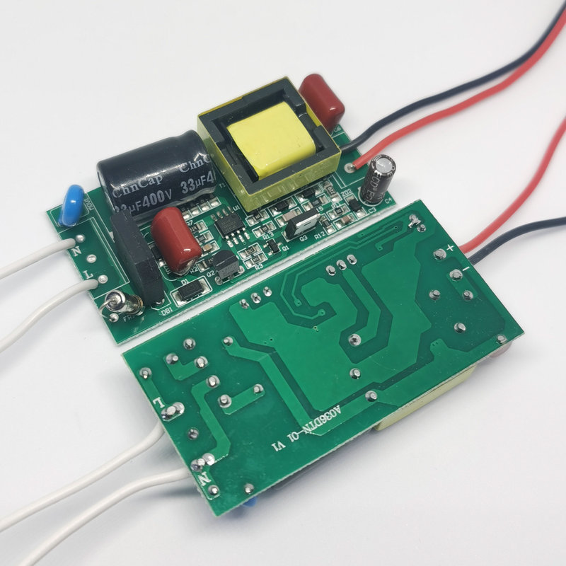 led调光电源 25-36x1w可控硅调光内置驱动10-15串600ma调光电源