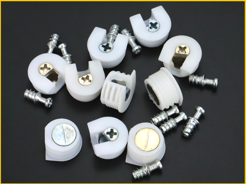 三合一层板托家具五金连接件橱柜衣柜层板连接固定件二合一层板托