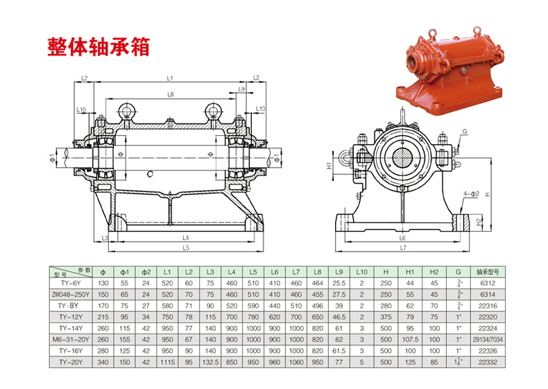 厂家直供轴承箱 卧式水冷轴承座离心风机设备配件传动轴承座