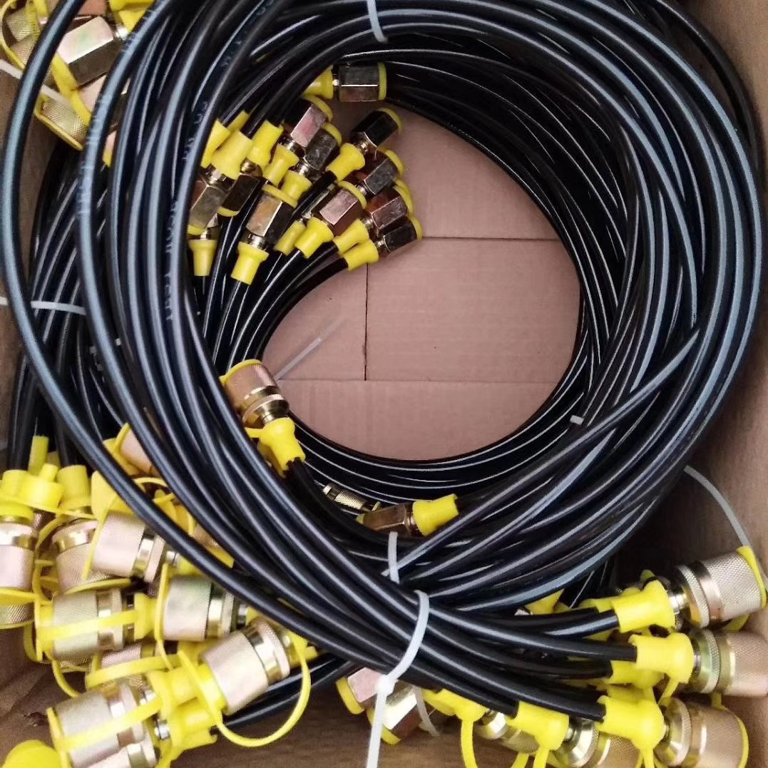 厂家直销高质量耐压64mpa高压测试橡胶软管总成 测压线管总成