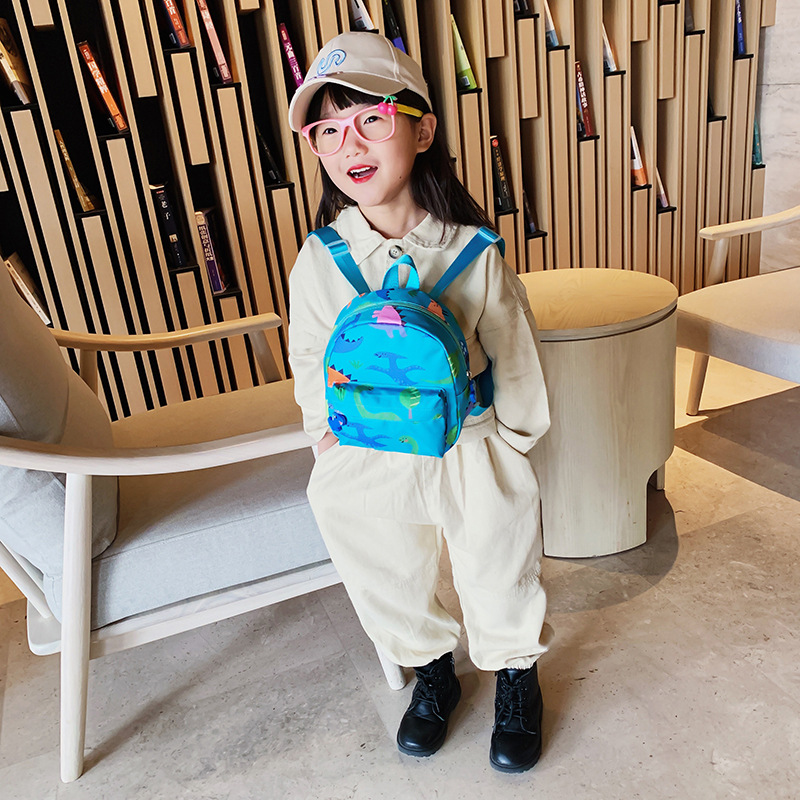 2020 New Kindergarten Backpack Boys and Girls Cute Cartoon Backpack Korean Style Printed Toddler Student Backpack Fashion