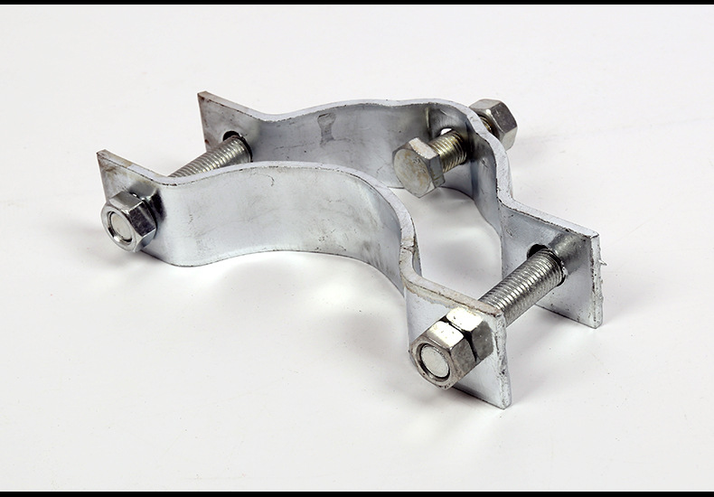 厂家供应拉线抱箍吊线抱箍架空线路用抱箍电力电缆抱箍