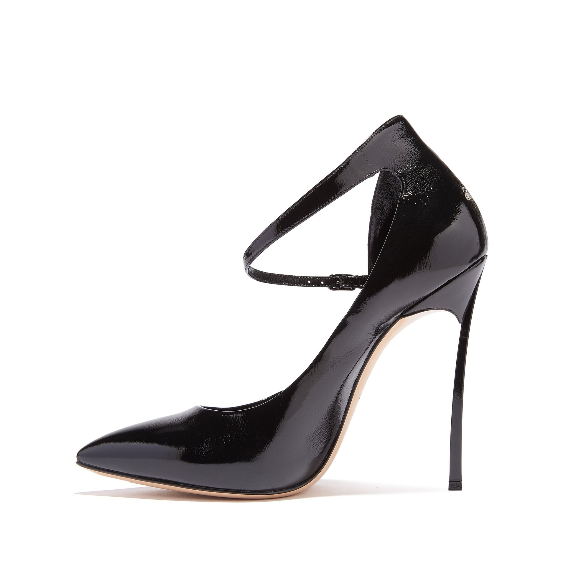 跨境外贸女鞋欧洲站尖头搭扣铁跟女单鞋 速卖通高跟鞋shoes women