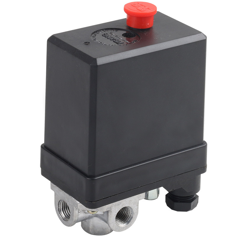 380v空压机气泵压力开关 自动压力控制器 三相0.5-0.8m 90-125psi