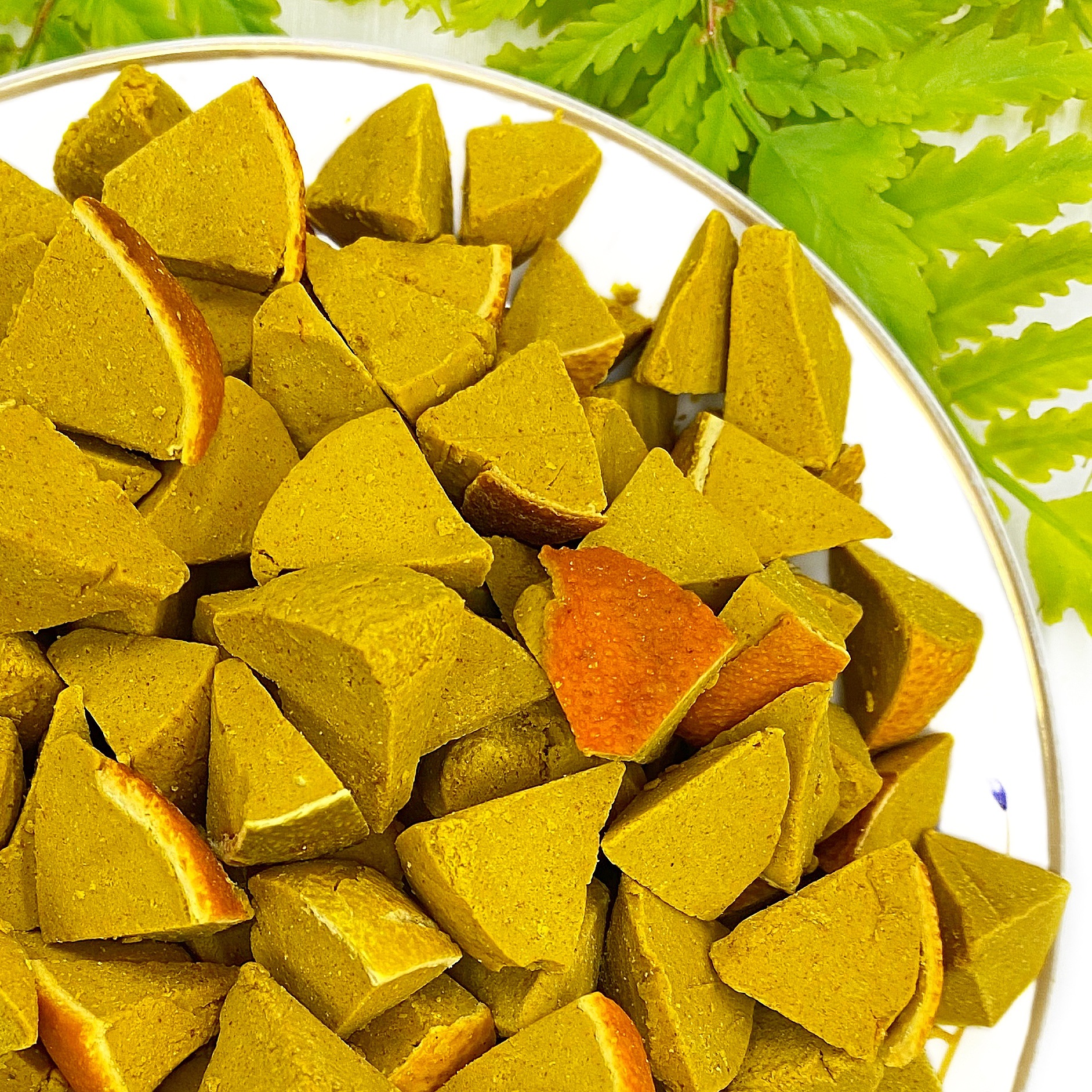 有皮八仙果黄角3kg散装批发带皮黄角八仙果黑角地摊零食蜜饯凉果