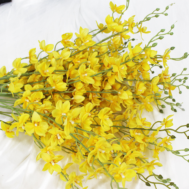 家居装饰仿真菱兰假花婚庆婚礼场合设计插花配材假花素材