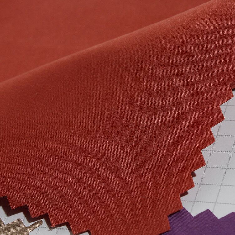 现货90g平纹天丝绒面料 聚酯高弹丝布料时装连衣裙吊带衫梭织面料