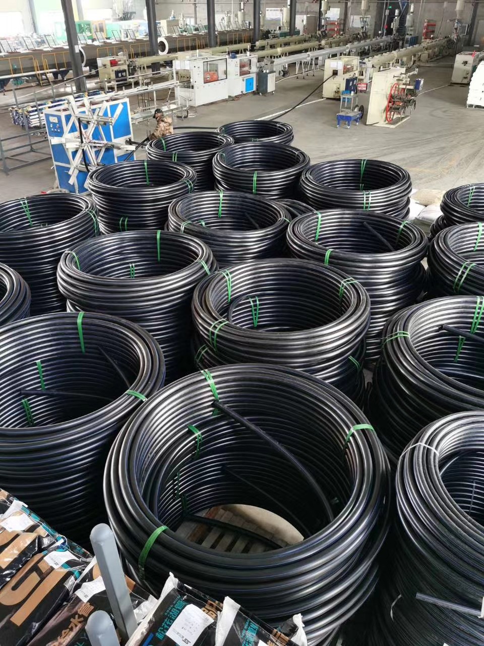 硅芯管pe聚乙烯穿线管厂家光缆通讯管穿线盘管 高密度hdpe硅芯管