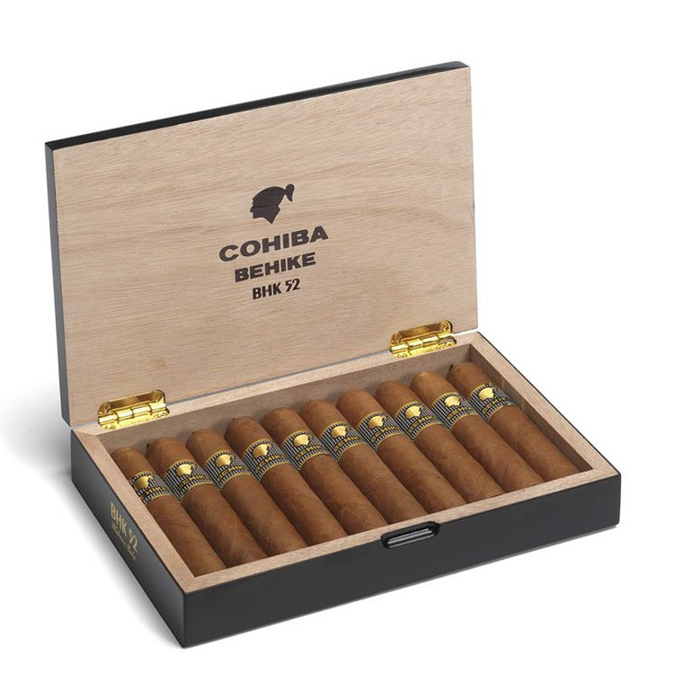 雪茄盒雪松木高光烤漆bhk52 54 56雪茄保湿盒