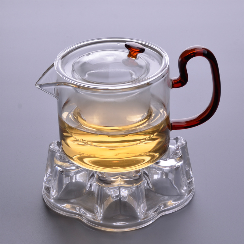 玻璃茶壶加厚耐高温透明过滤可加热煮茶器公杯家用泡茶壶功夫茶具