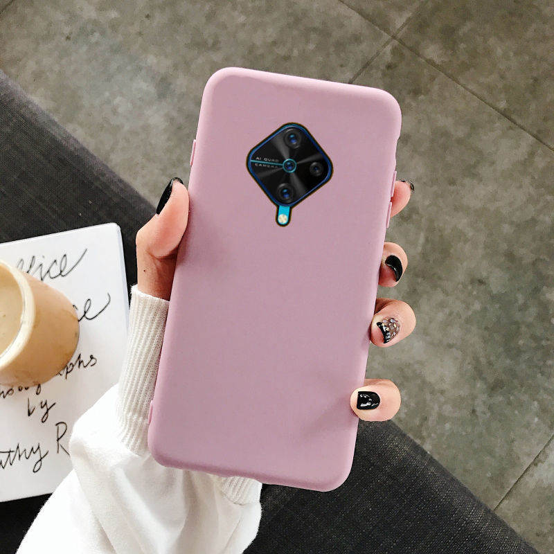 vivoy9s手机壳男女防摔y9s手机套潮硅胶ins磨砂纯色软viv0y9s外壳