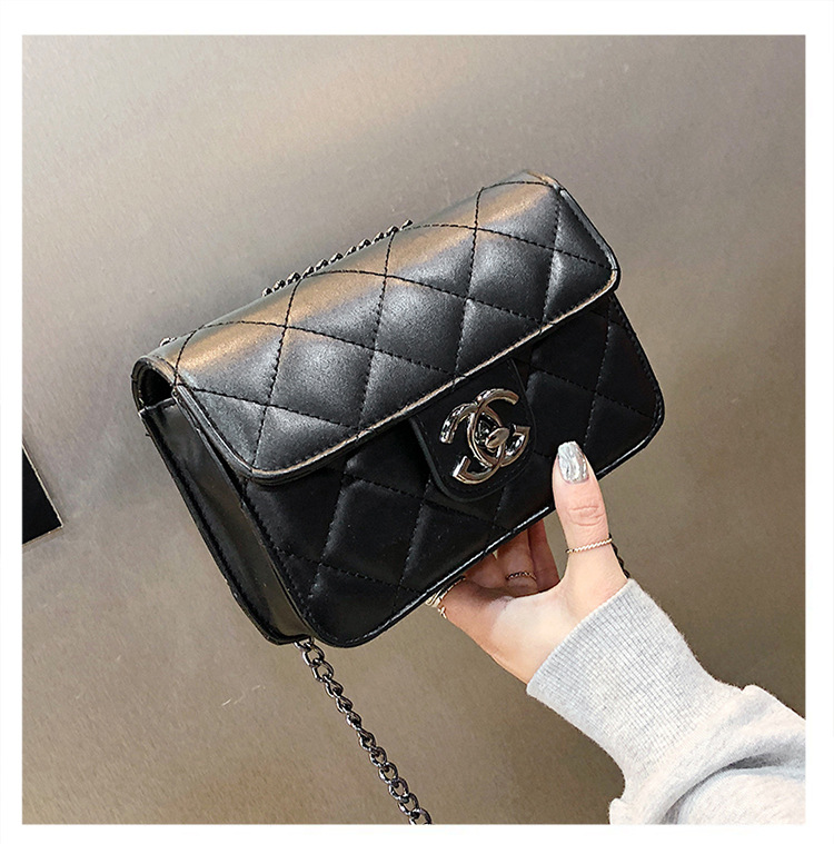 Trendy Women's Bags Fashion Korean Style Shoulder Bag Women's Small Square Bag Chain Women's Crossbody