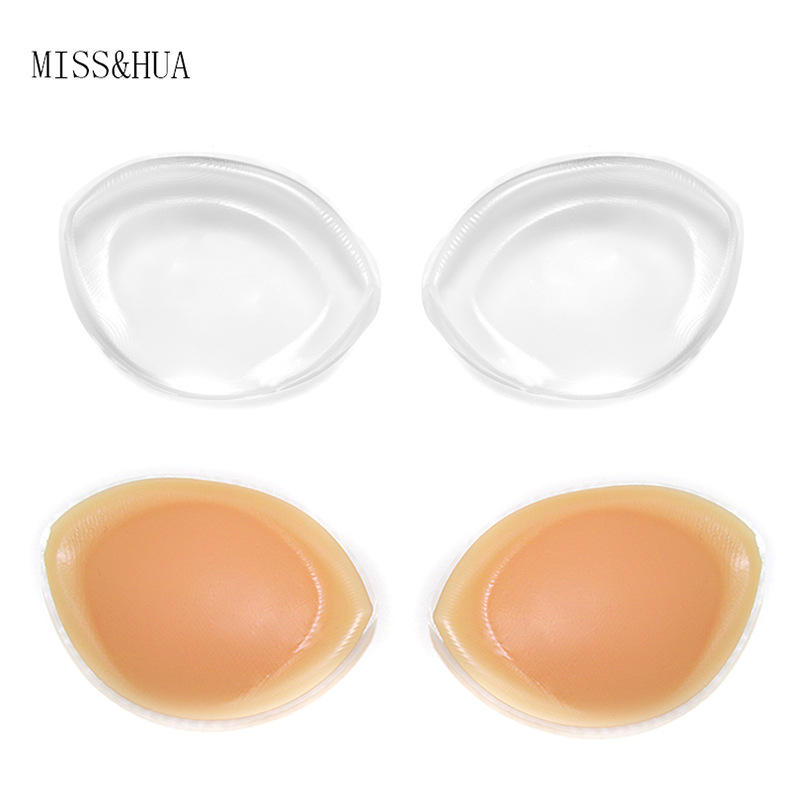 厂家小鲍鱼加厚胸垫泳装运动内衣硅胶垫文胸插片假胸隐形增大垫