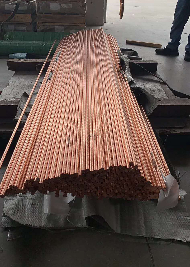 厂家批发纯铜棒c1100 20mm 25mm无氧tu1紫铜棒 实心红铜棒