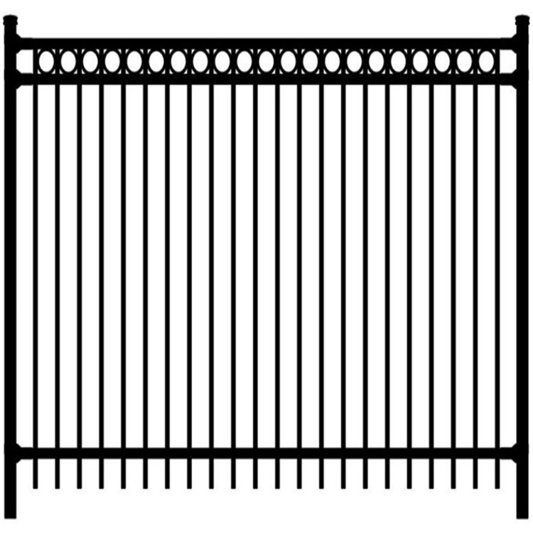 铁艺护栏小区锌钢围墙护栏别墅防撞欧式铁艺护栏工地隔离欧艺围栏