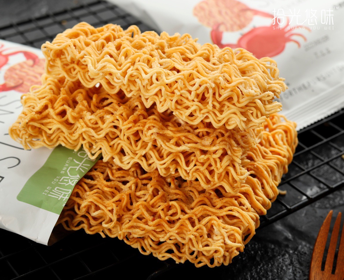 拾光悠味网红香脆面55g休闲零食即食干脆面