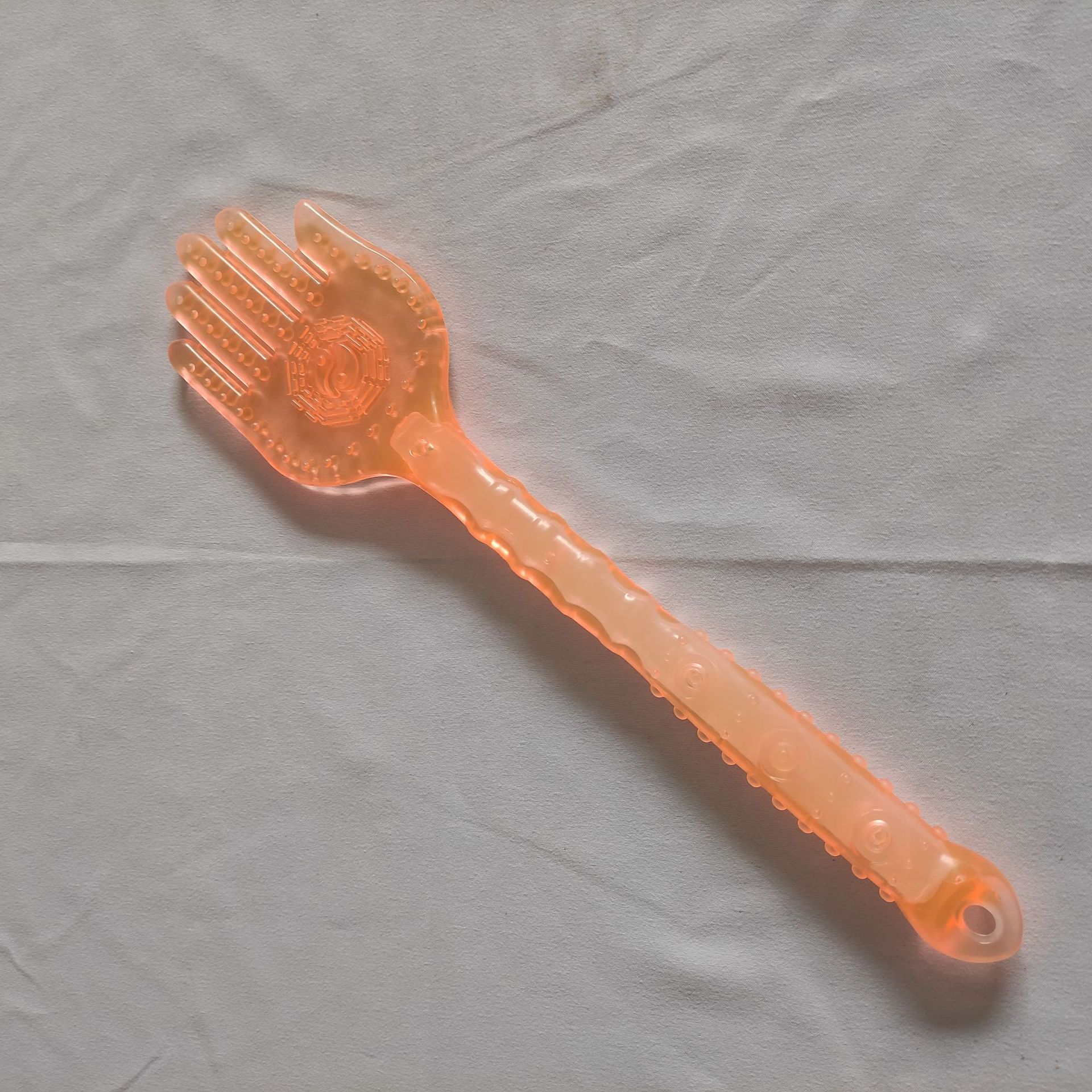 八卦拍掌手掌拍痧板健身锤按摩器5元百货红绿双色