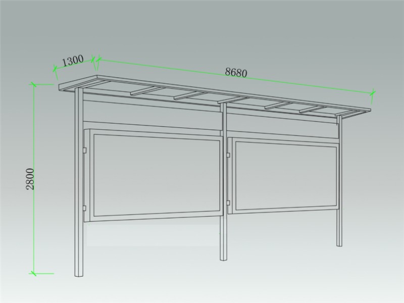 不锈钢宣传栏广告灯箱宣传栏滚动灯箱阅报栏公告栏