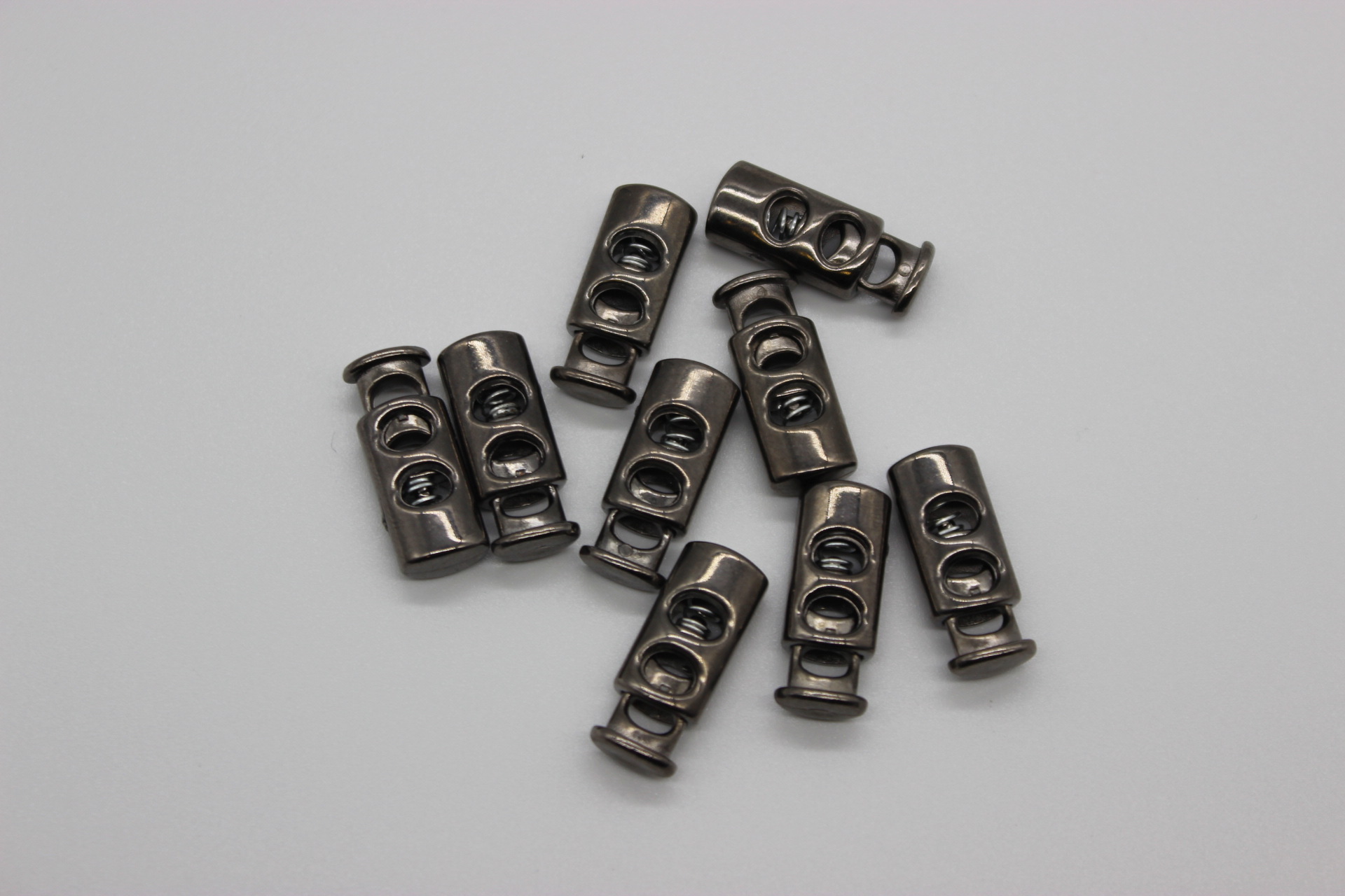 跨境uv弹簧扣猪鼻抽绳卡扣可调节拉绳松紧扣子现货