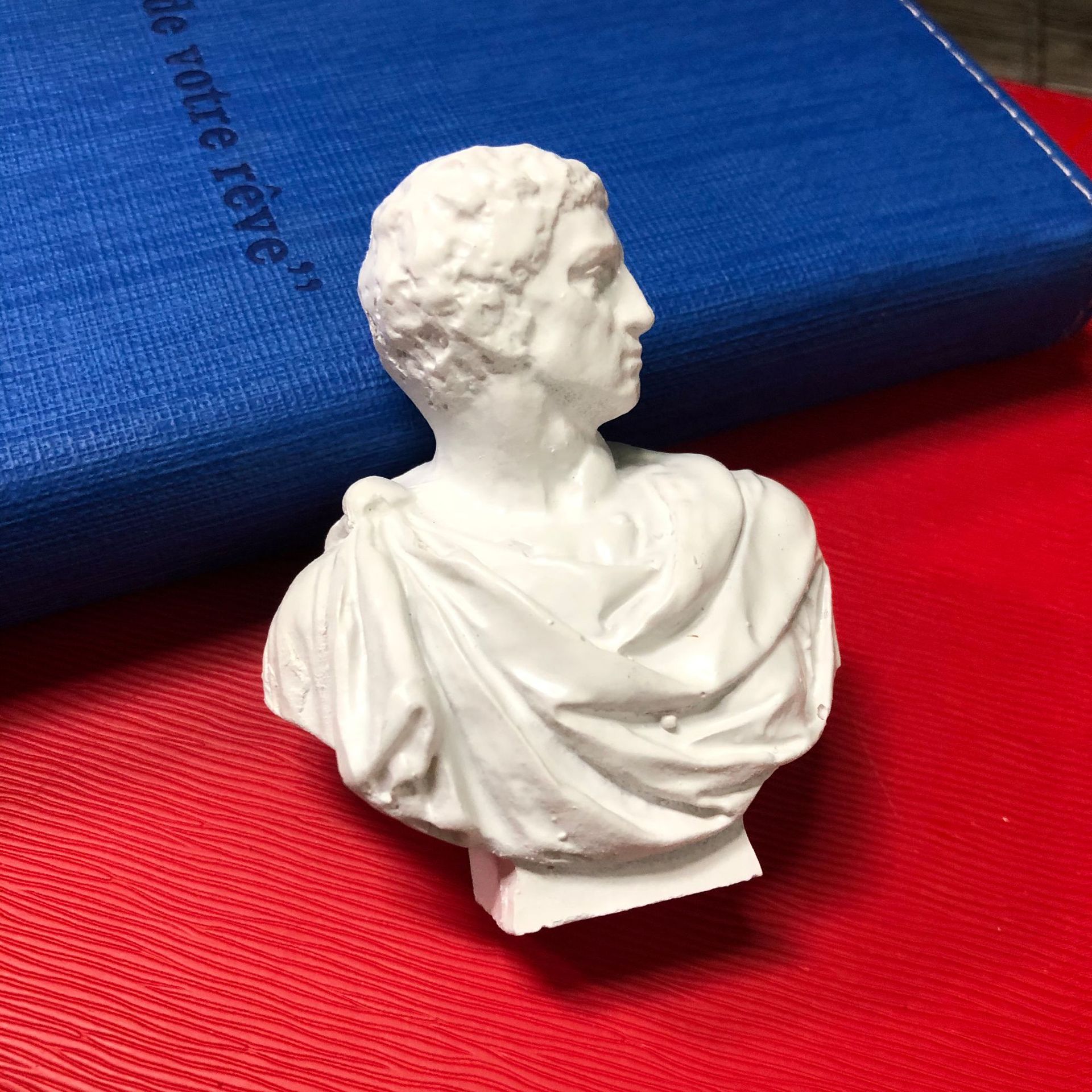 ins风北欧神话大卫迷你雕像防石膏像美甲装饰摆件