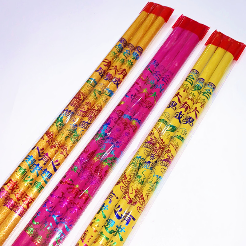 江门佛香厂家批发60-80厘米3支供香小高香棒香供香拜佛香寺庙香