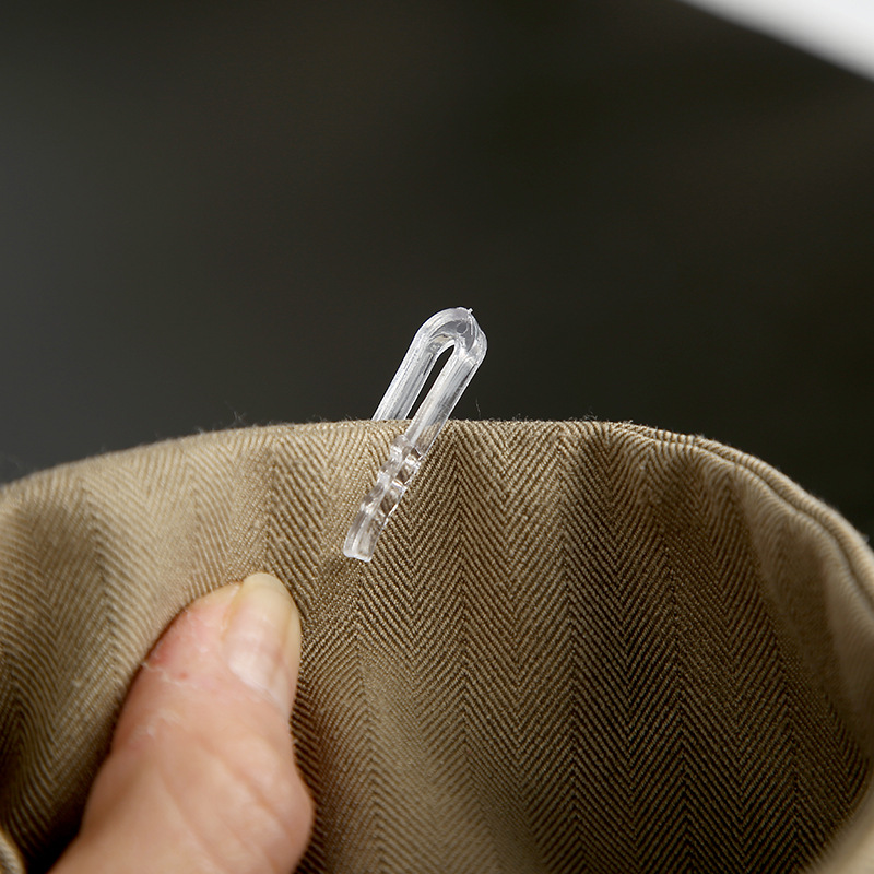 衬衣夹防滑塑料牙夹服装衣服夹扣固定裙夹防褶皱包装辅料衬衫夹子