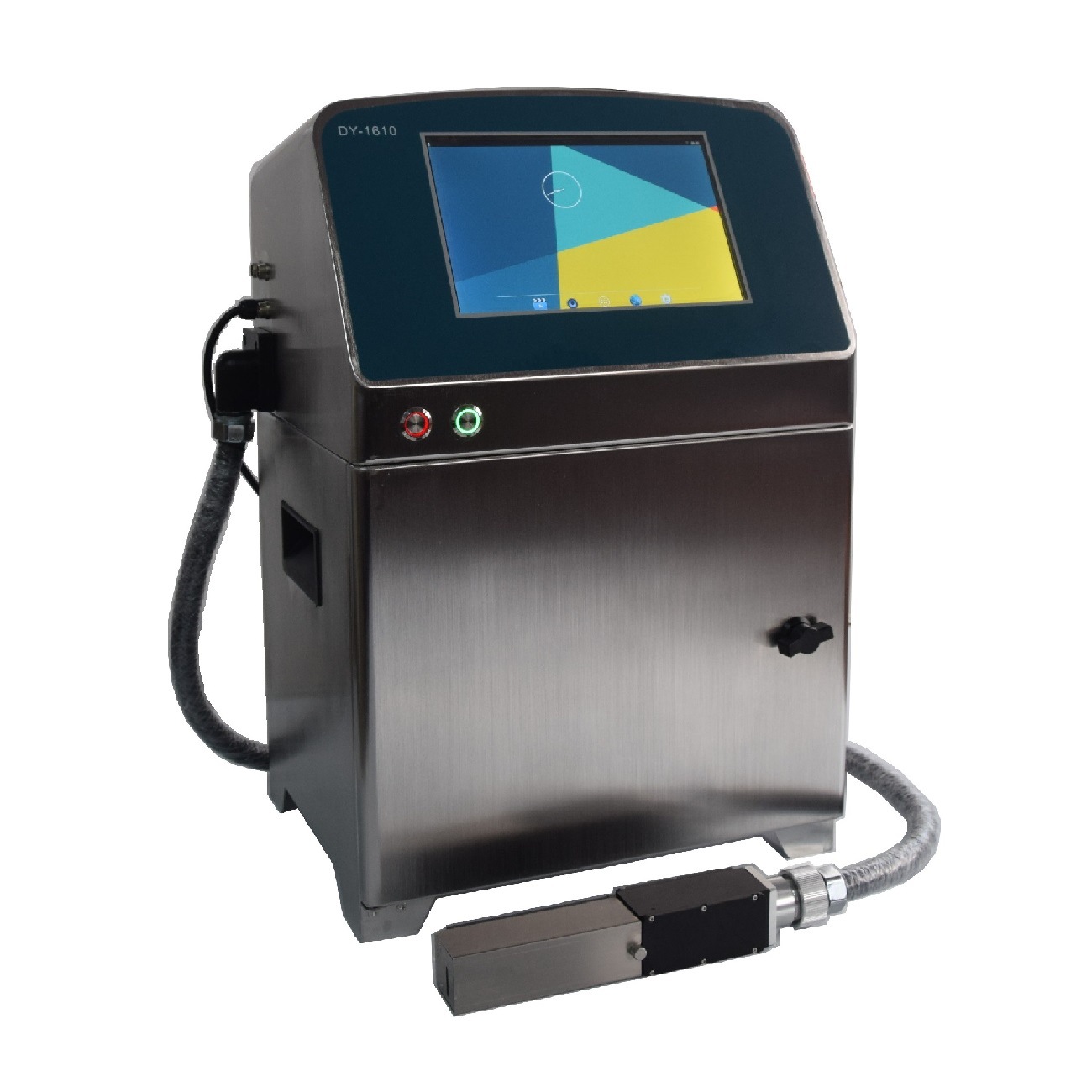 小型喷码机厂家在线日期二维码批号打码机小字符连续式喷字机