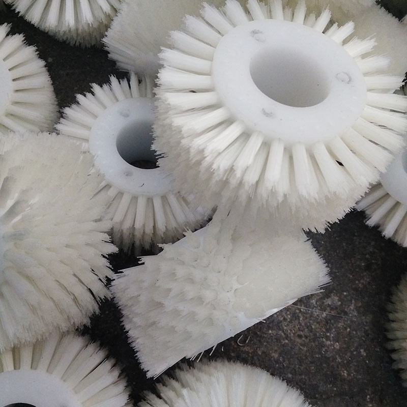 机械设备毛刷轮 线路板清洁圆形毛刷 打磨抛光圆盘刷分线机毛刷轮