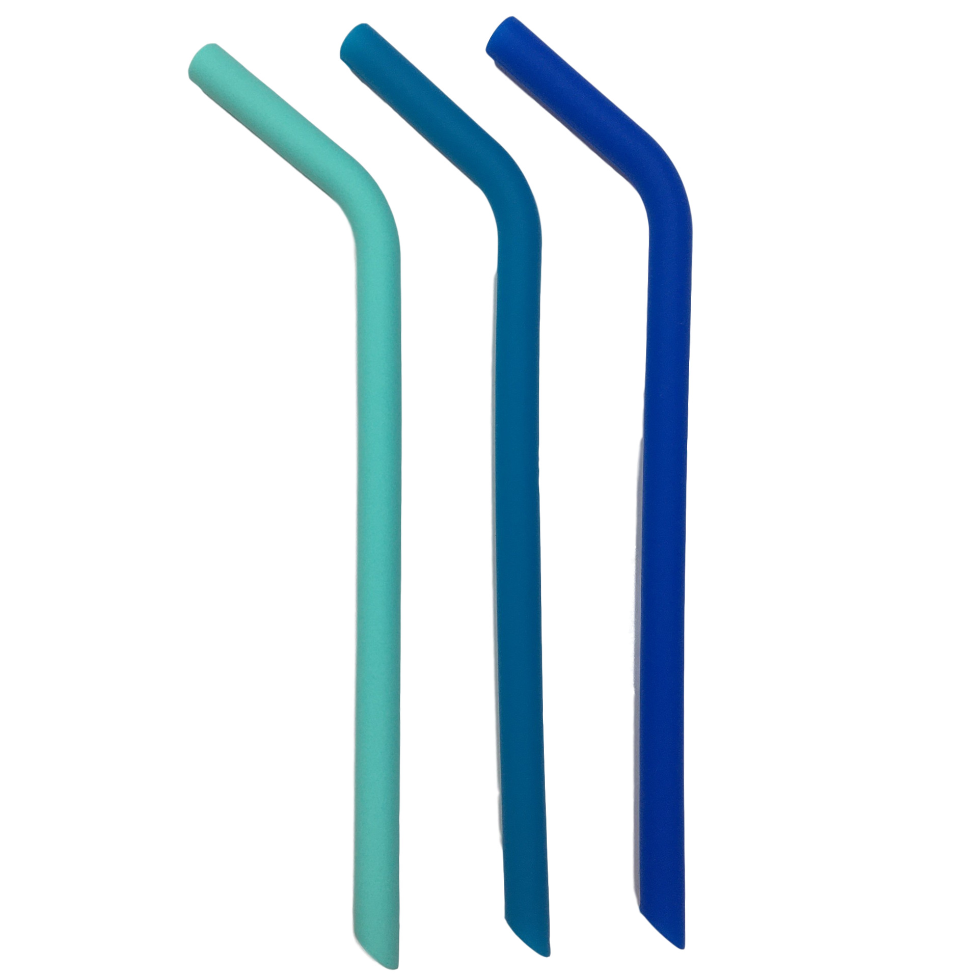 厂家硅胶吸管 食品级硅胶吸管套装 亚马逊环保彩色折叠吸管直弯管