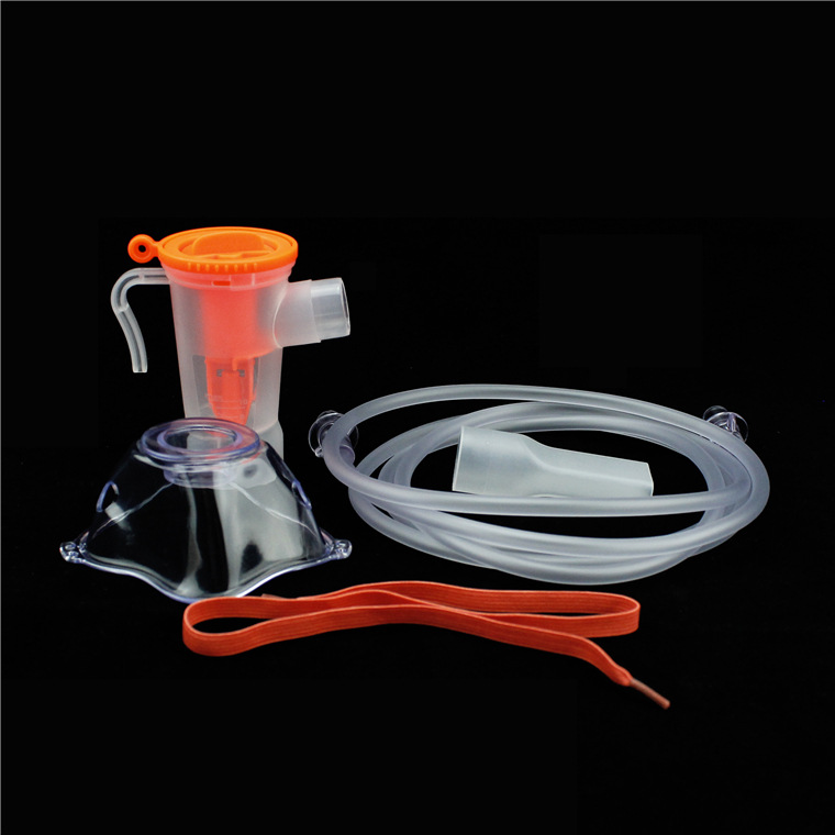 雾化面罩雾化吸入器成人儿童面罩咬嘴两用型一次性使用雾化管