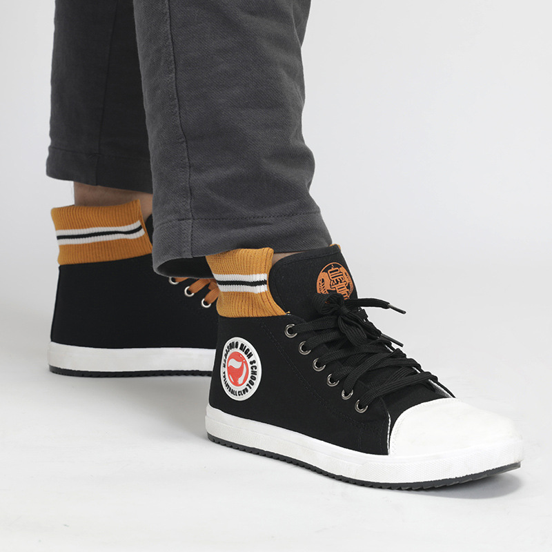 排球少年帆布鞋官方正版授权动漫周边男女休闲百搭时尚新款春夏秋