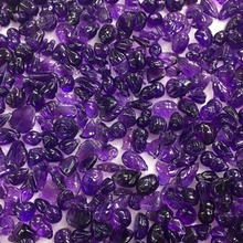 天然紫水晶小雕刻件挂件题材丰富颜色紫 紫晶DIY配饰配件小坠批发
