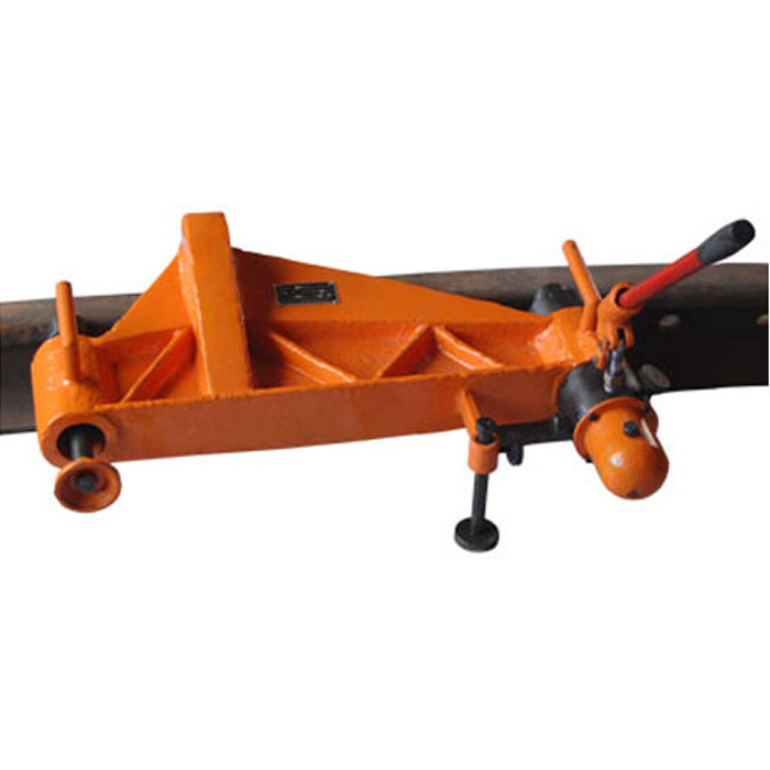 轨道调直设备液压单钩弯轨器600型轨道弯曲机铁轨水平折弯工具