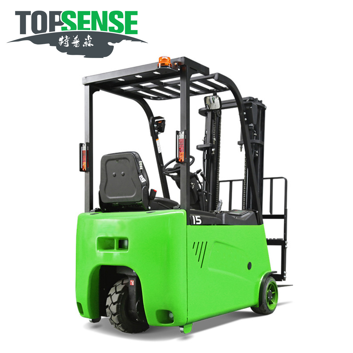 青岛现货中力小金刚全电动锂电款三支点电动叉车