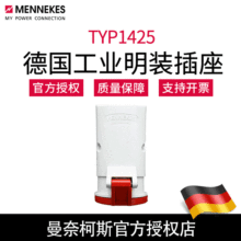 曼奈柯斯MENNEKES YP1425明装插座 32A4芯400V德国正品原装含税