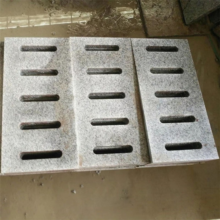 湖北石材厂家 芝麻灰机切面 芝麻灰沟盖板 乔治亚灰石材批发