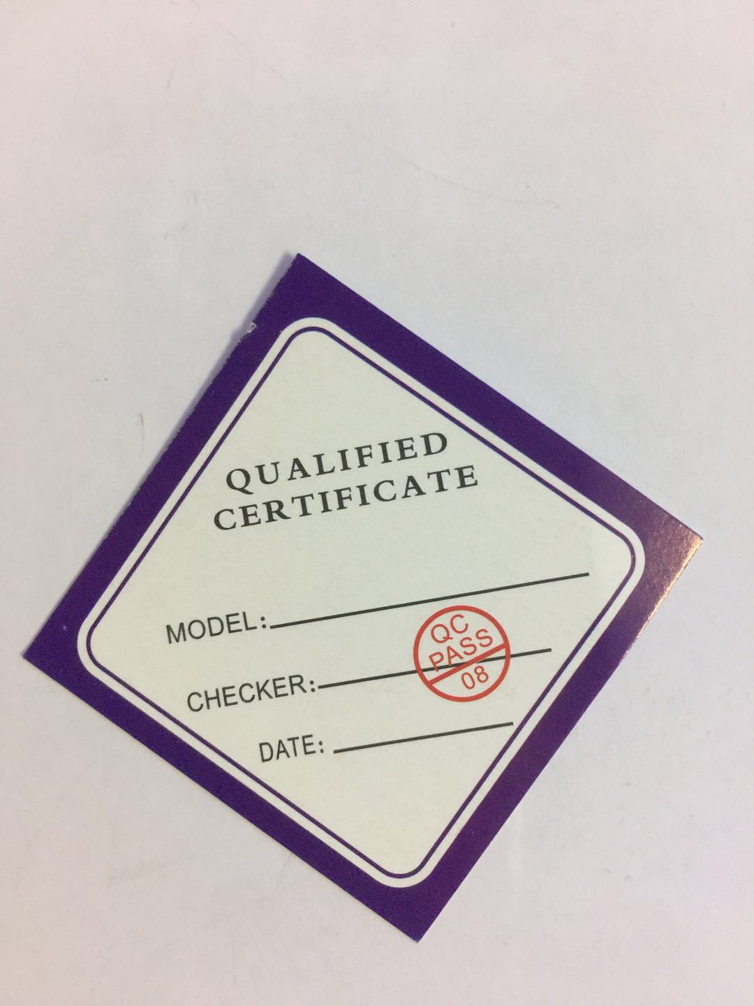 头盔说明书合格证头盔保修卡产品定制印刷安全帽合格证合格证