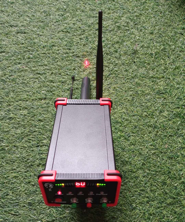 新款黑鹰=代带红外线远程手持式地下金属探测器探测金银钻石宝石